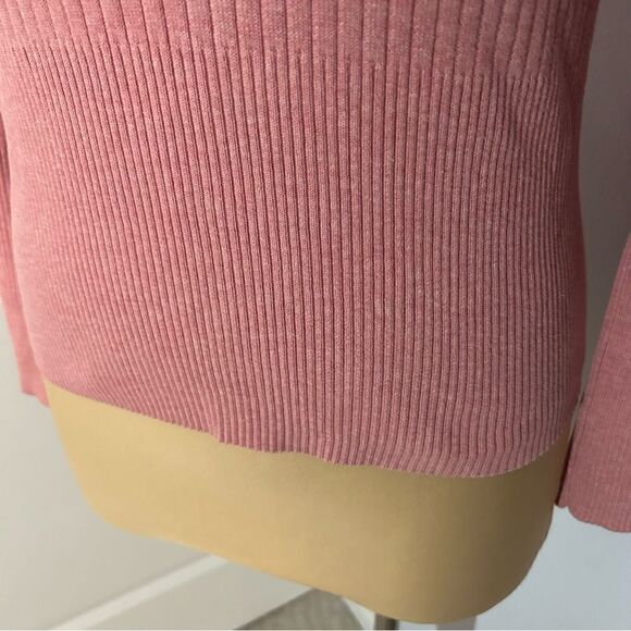 Liz Claiborne Sport Pink Long Sleeve Top - Picture 2 of 6